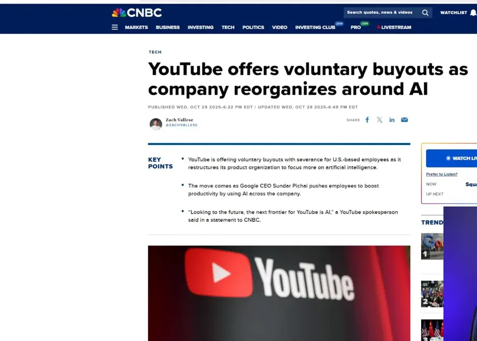 Headlines for YouTube, Meta and Microsoft earnings