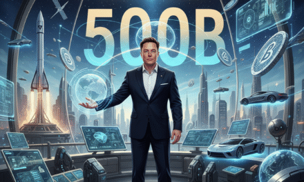 Elon Musk Becomes First Person to Hit $500 Billion Net Worth